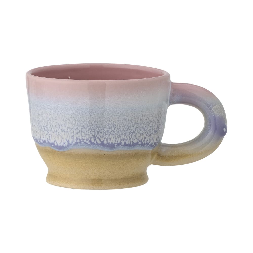 Mug en grès rose