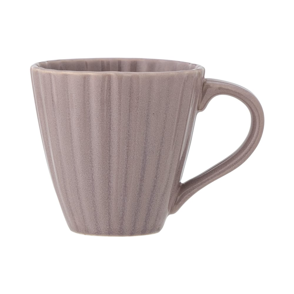 Mug en grès rose h8.5