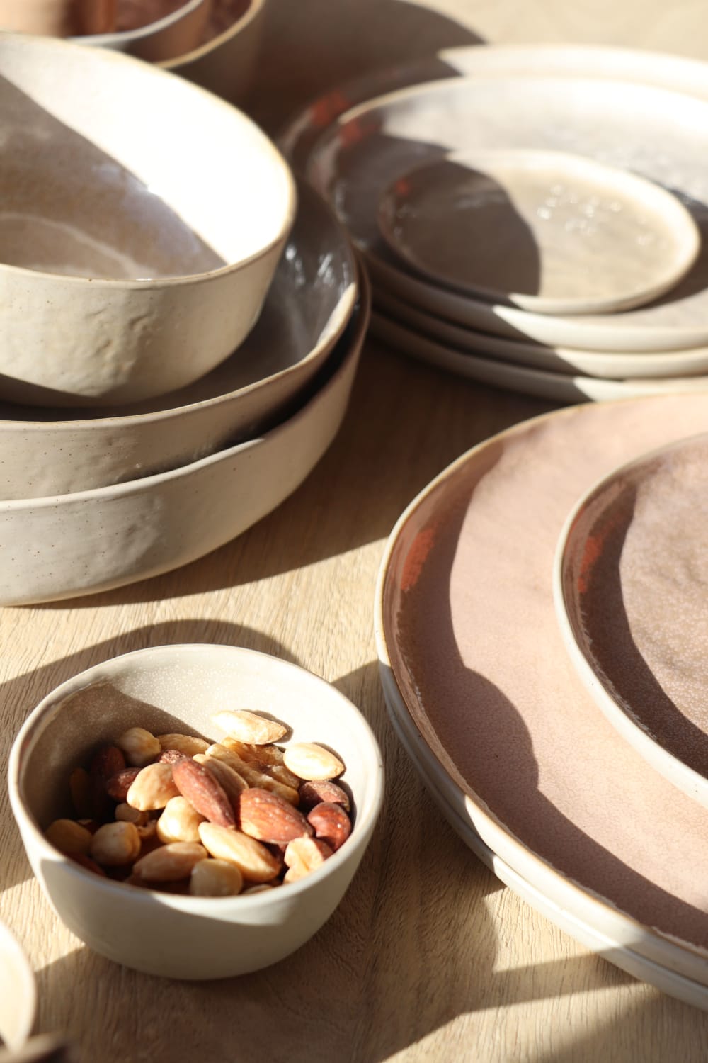 Assiette creuse en grès blanc - Maisons du Monde