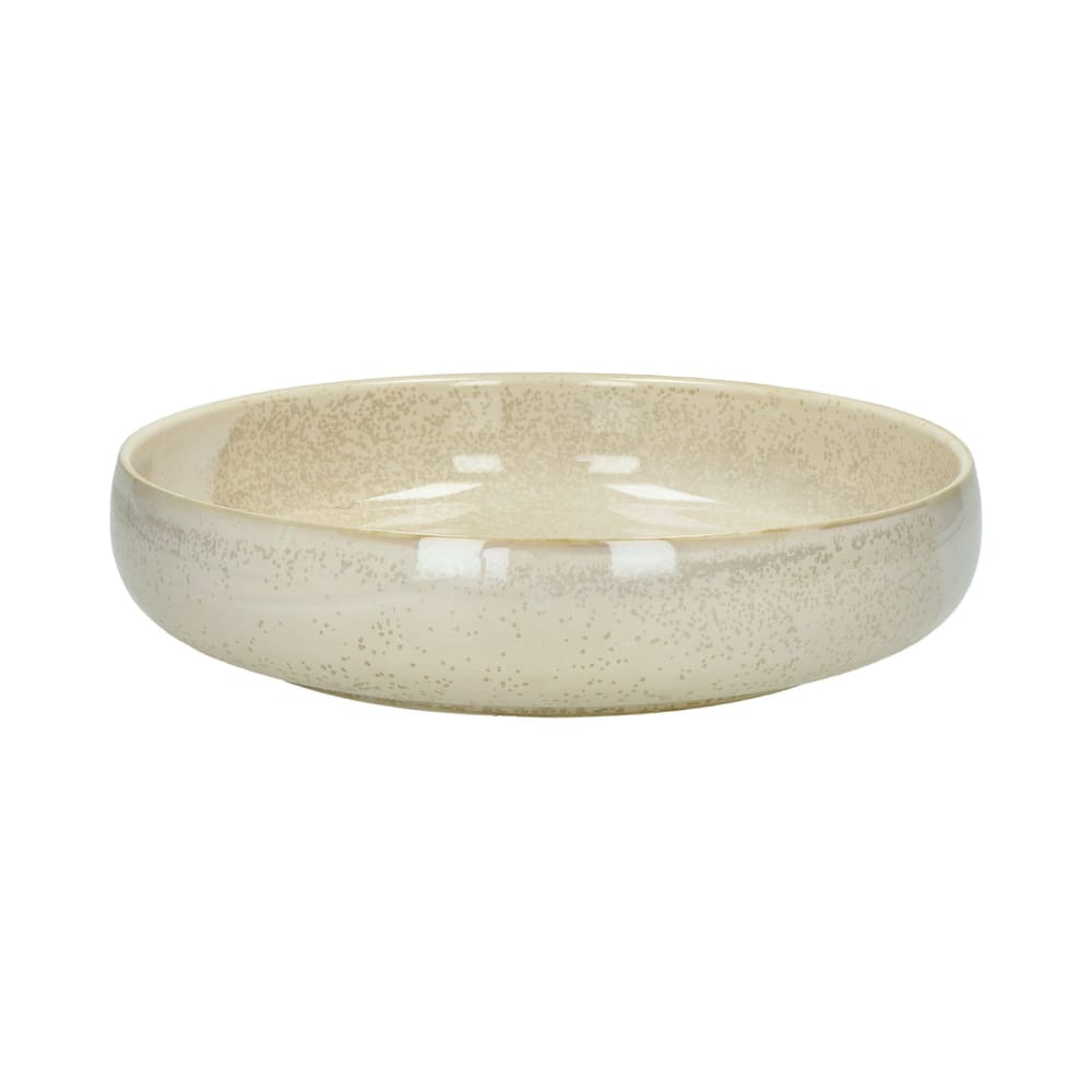 Bol à pâtes en porcelaine beige d25
