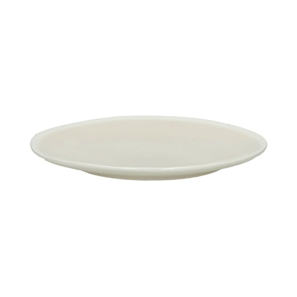 Assiette à dessert en porcelaine beige