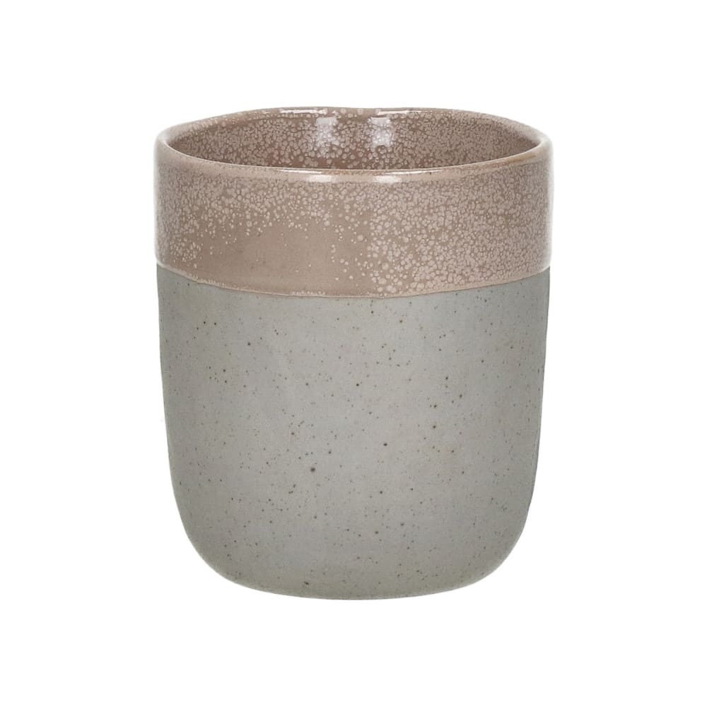 Verre en grès rose h9 Verre en grès rose h9