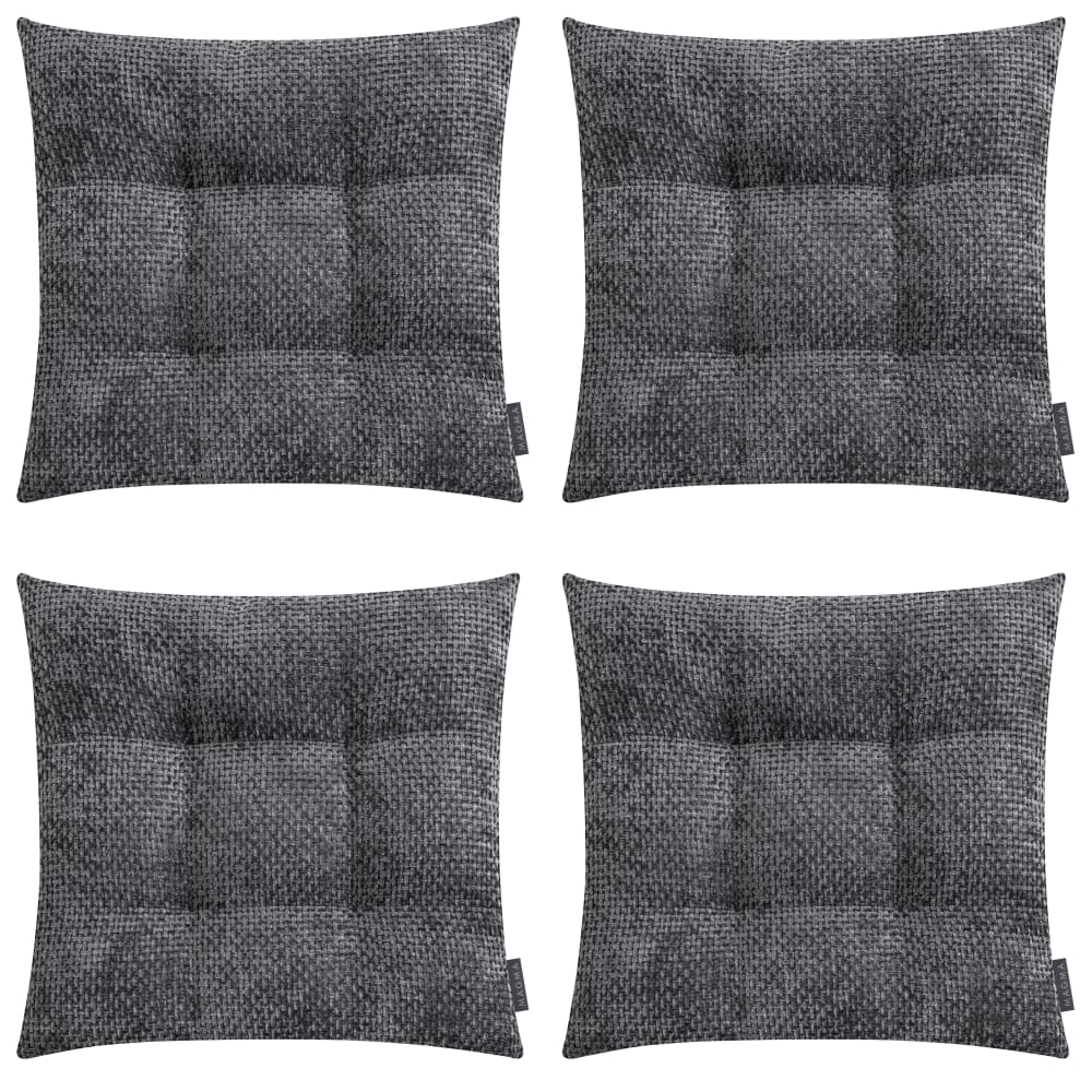 Lot 4 galettes - anthracite chaise