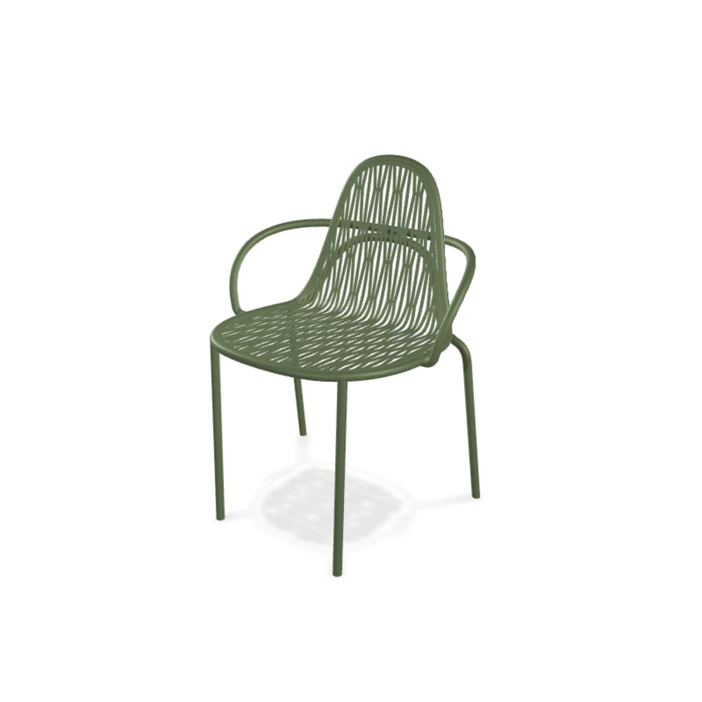 Lot 2 chaises jardin
