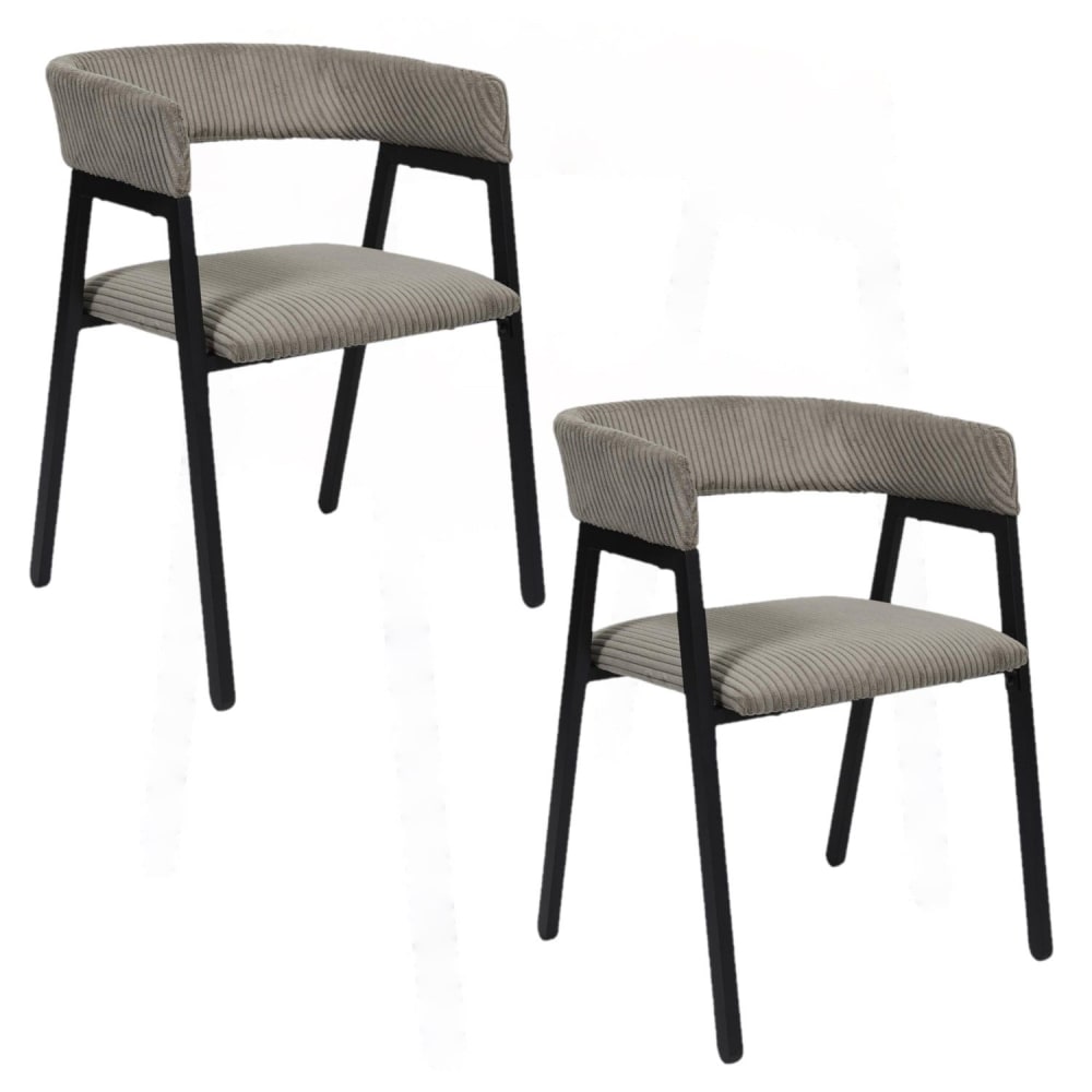 Lot de 2 fauteuils design