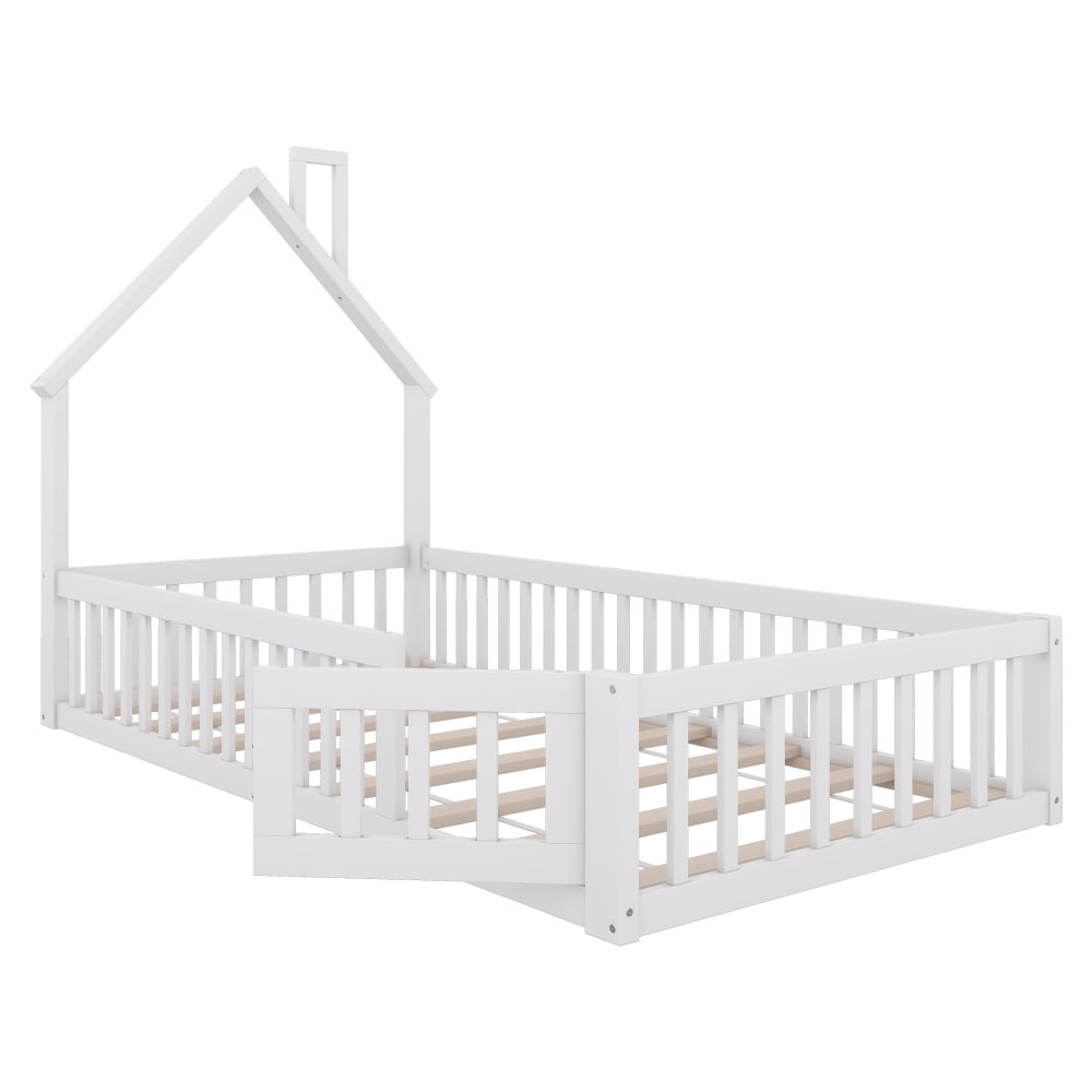 Lit enfant en pin blanc
