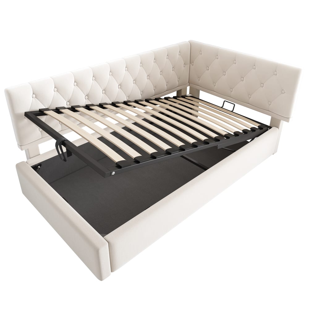 Lit enfant en velours - espace