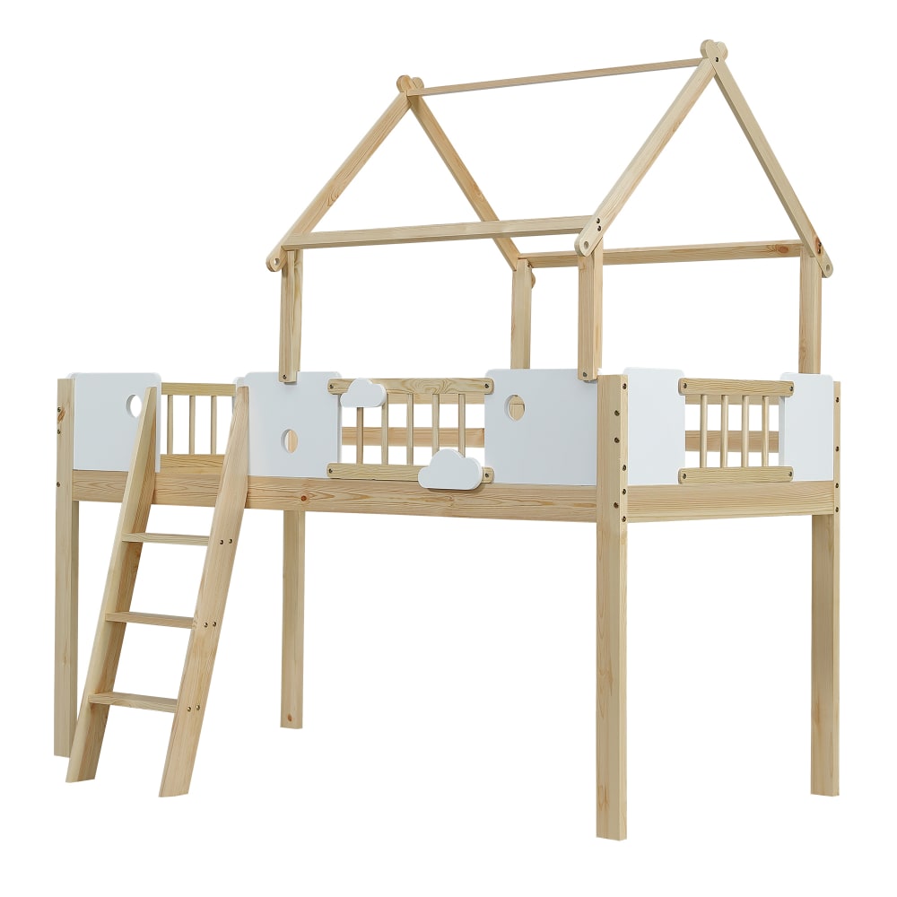 Lit cabane enfant 90x200
