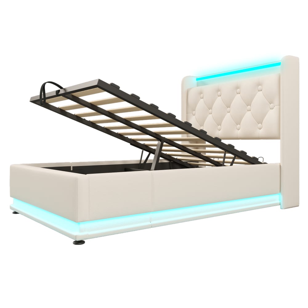Lit enfant  led 90x200 - rangement