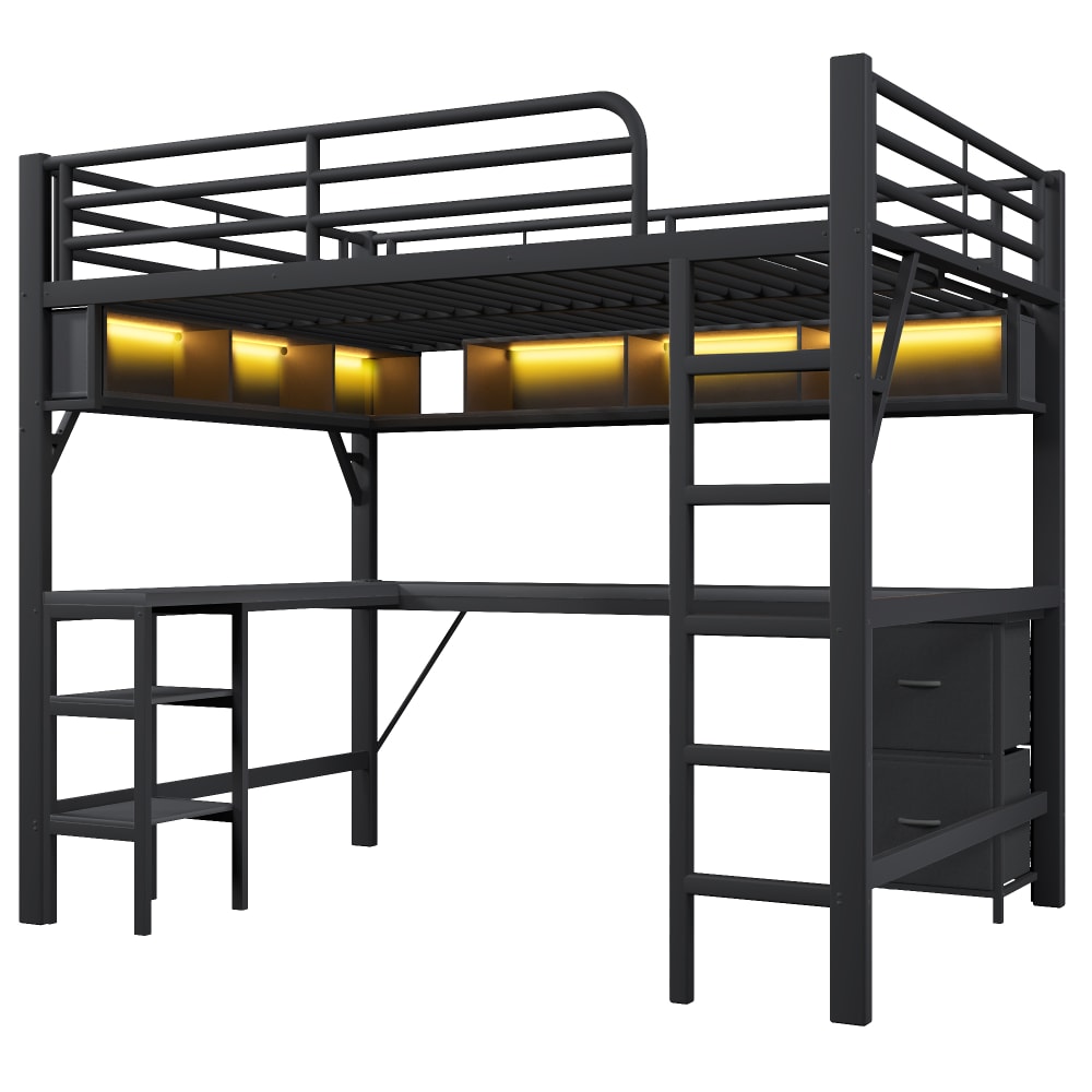 Lit mezzanine gaming - bureau
