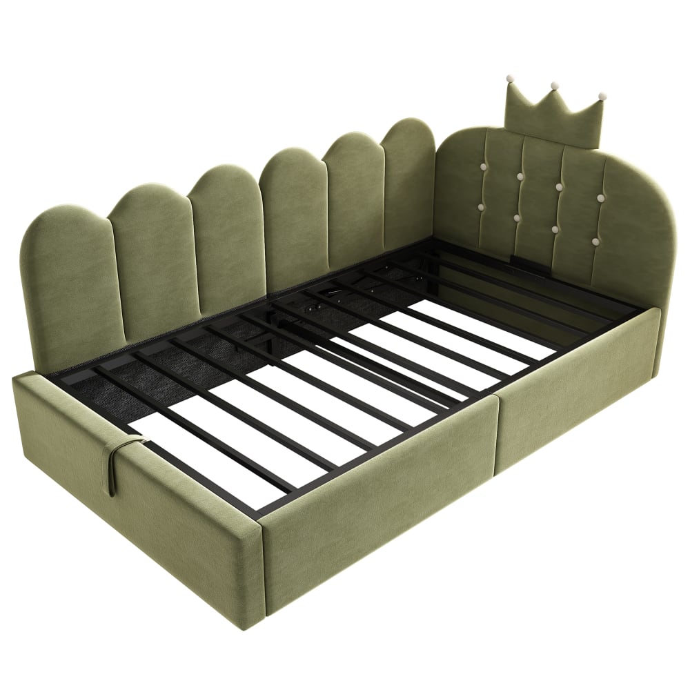 Lit enfant coffre 90x200