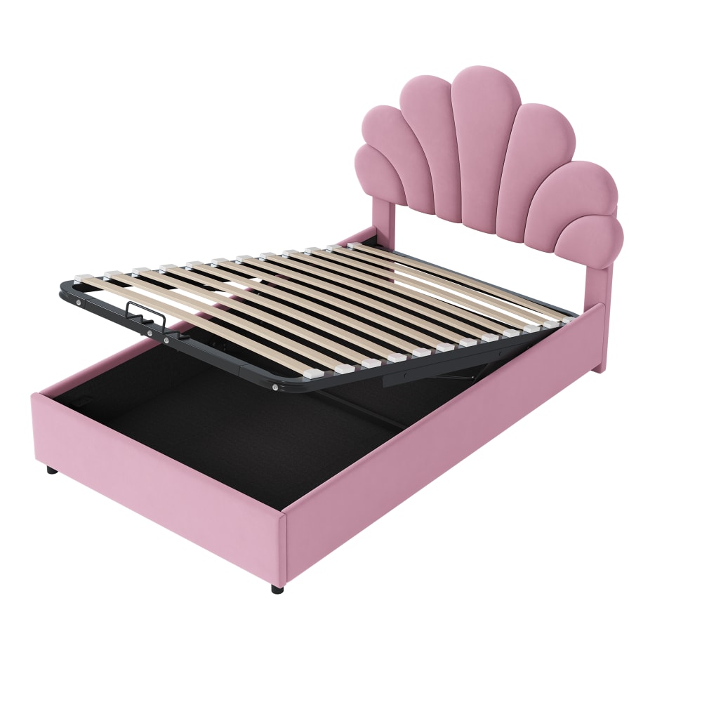 Lit enfant en velours - espace