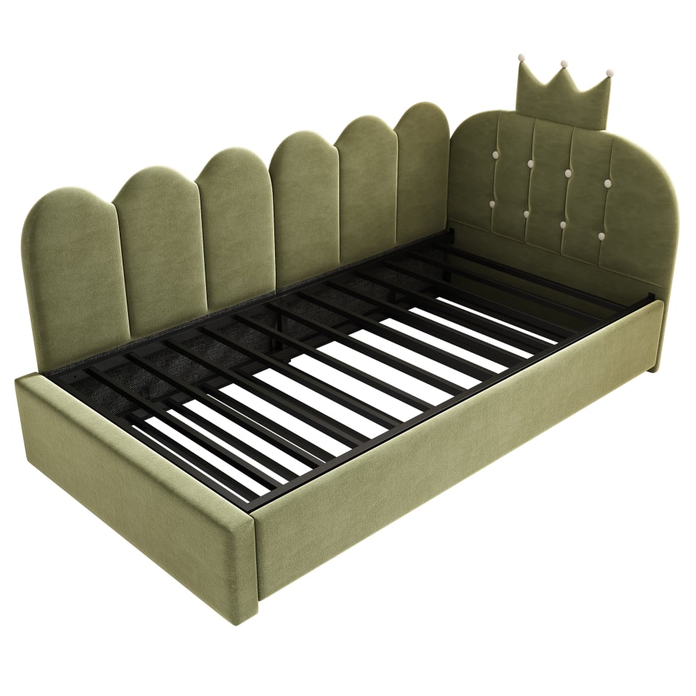 Lit enfant gigogne velours