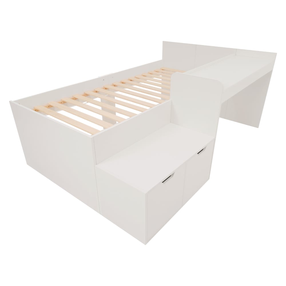 Lit enfant en bois blanc