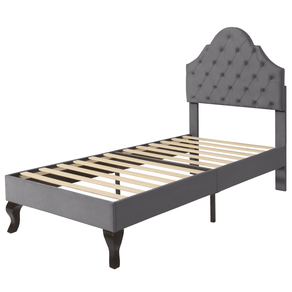 Lit enfant en velours