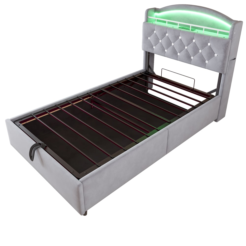 Lit enfant 90x200, avec - espace