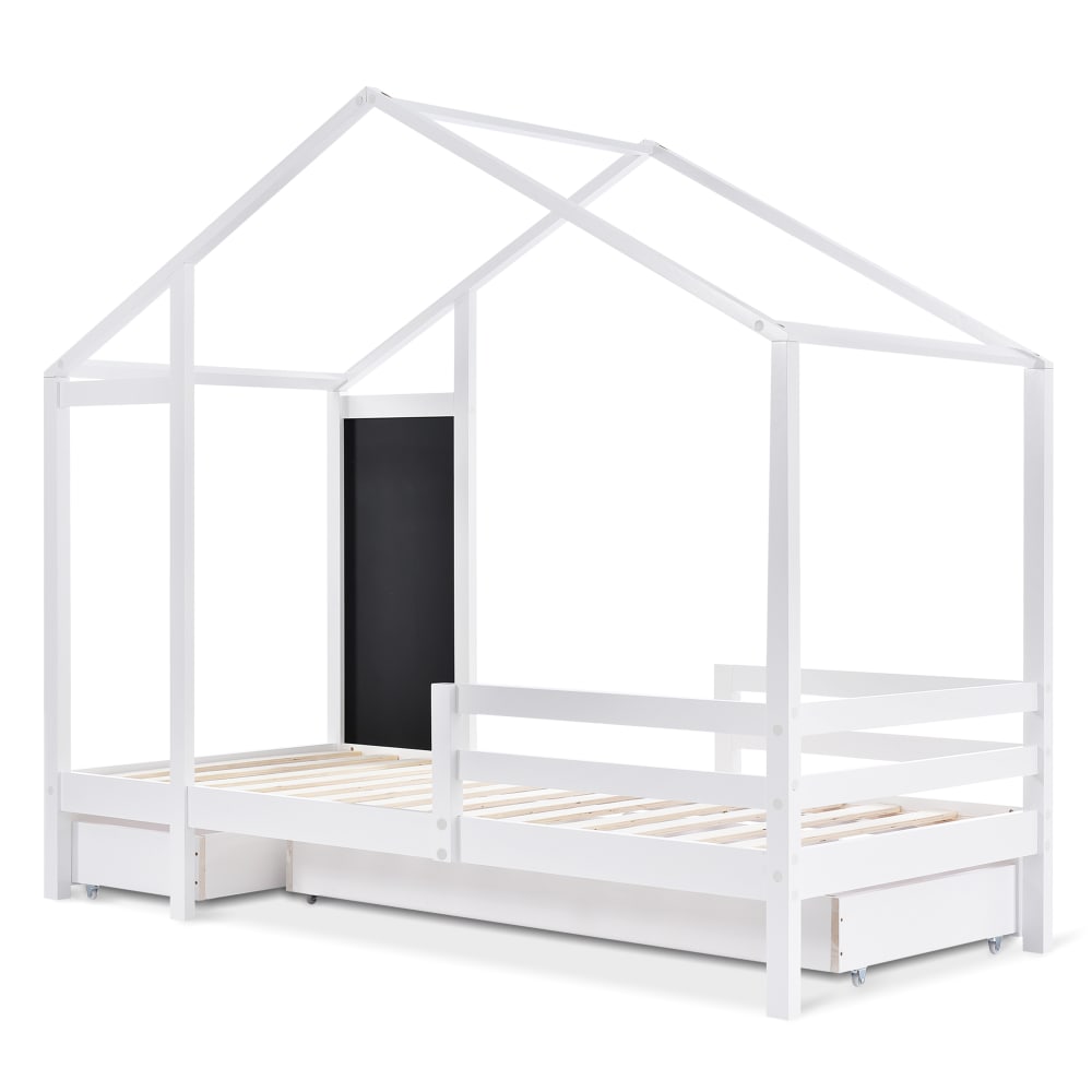 Lit enfant en bois blanc