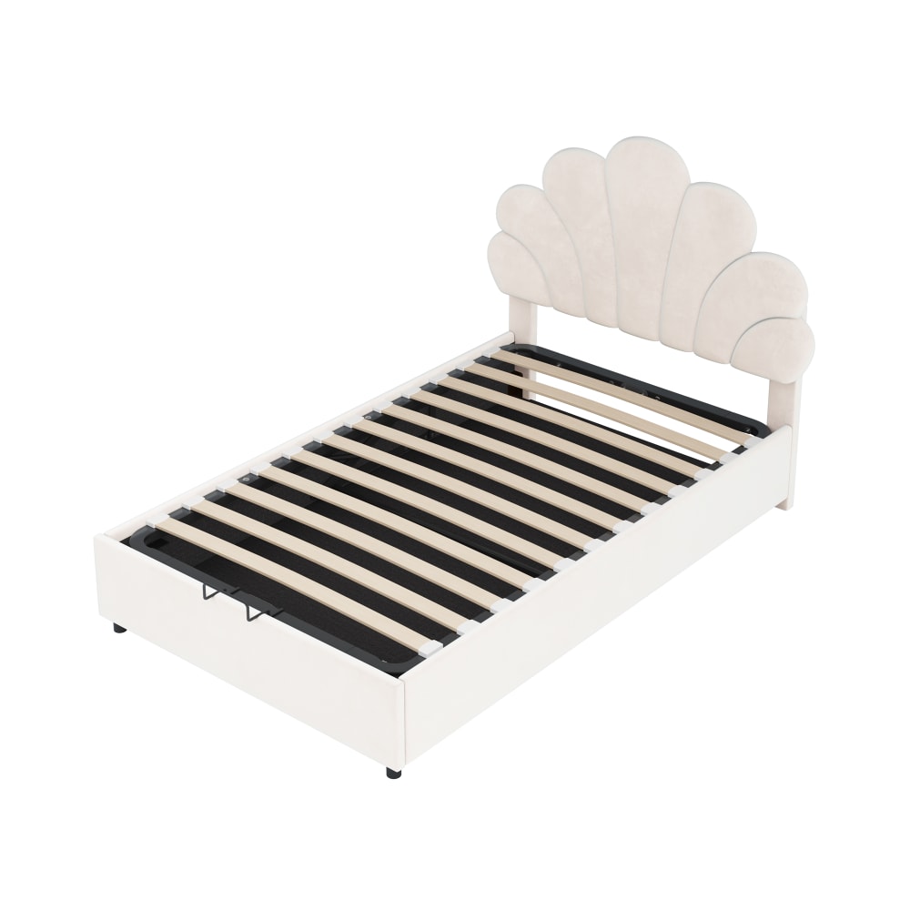 Lit enfant en velours - espace