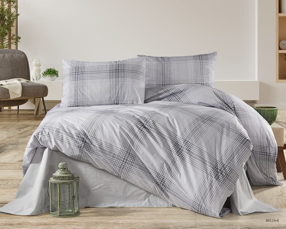 Parure de lit  2 personnes  240x220 cm coton imprimé