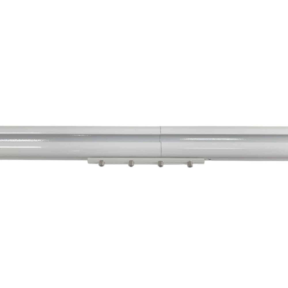 Raccord tringle rail pour rideau blanc blanc — vue 4
