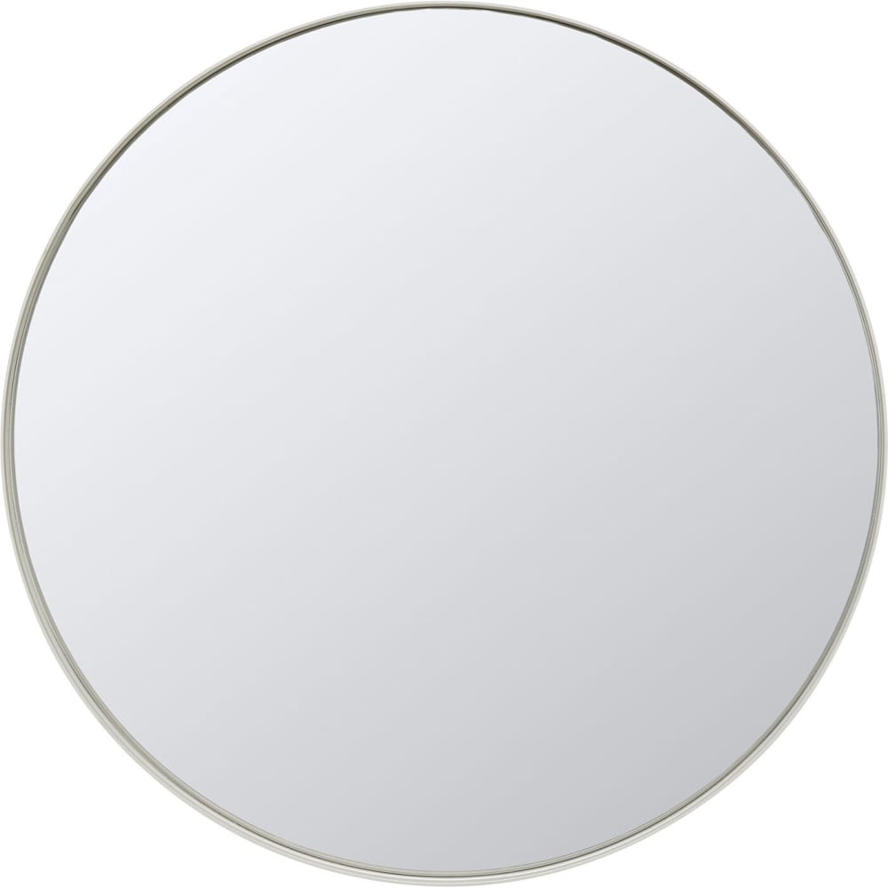 Kare Design Spiegel mit Rahmen aus Stahl, greige, D100cm style modern Beige Stahl