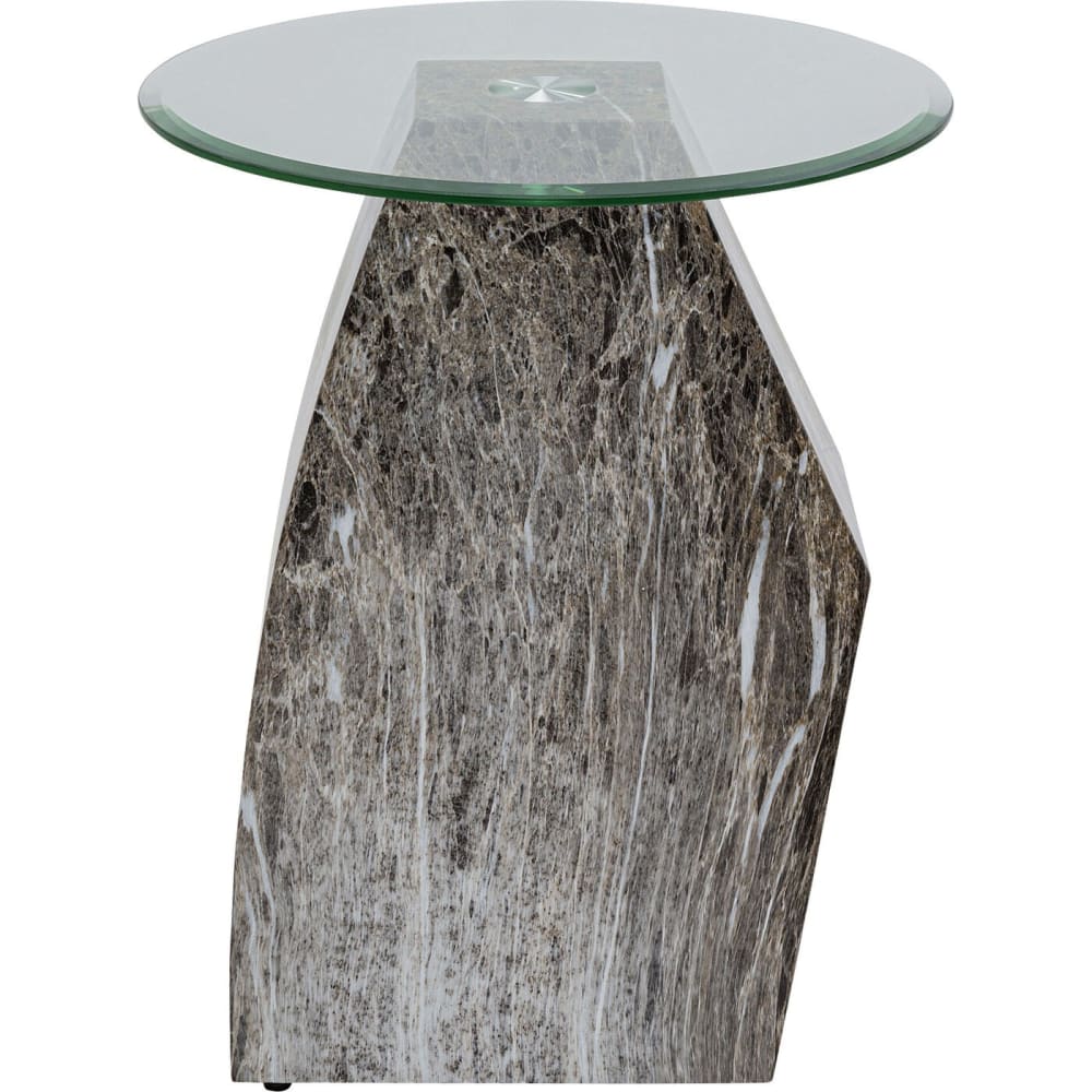 Table d'appoint imitation roche