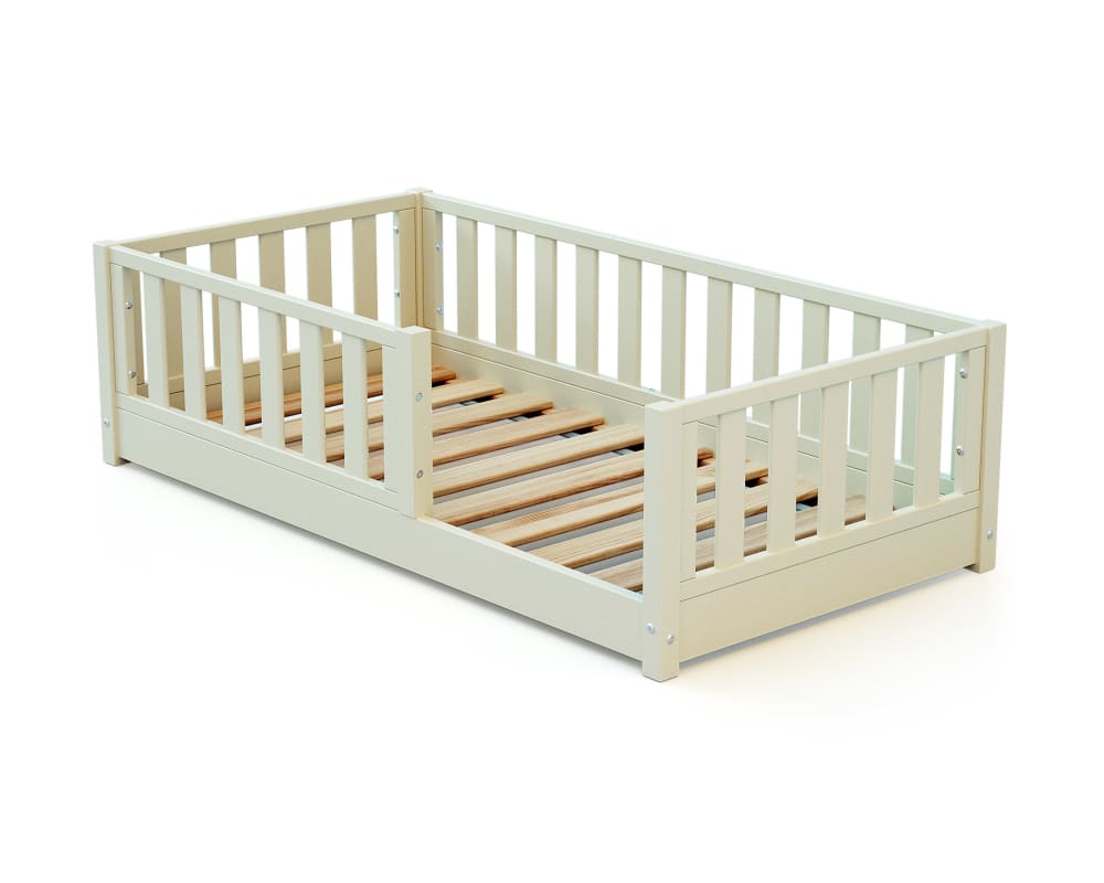 Jurababy Cama infantil de madera 70x140