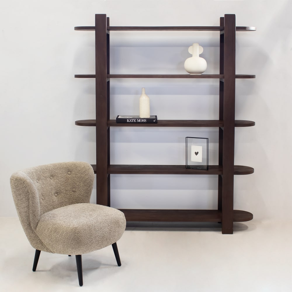 Wandschrank aus Mangoholz 160x38x190cm, braun - Maisons Du Monde