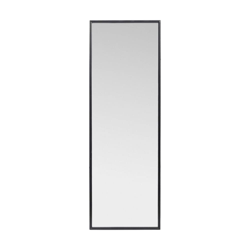 Nordal Ganzkörperspiegel 150cm, Schwarz Schwarz Glas