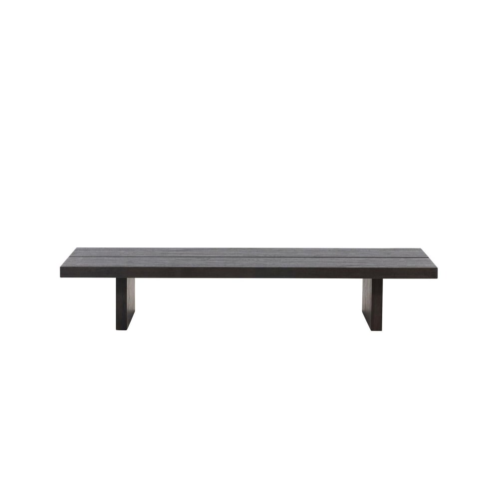 Venture Home Couchtisch Lancaster 140cm, Schwarz Schwarz Spanplatte