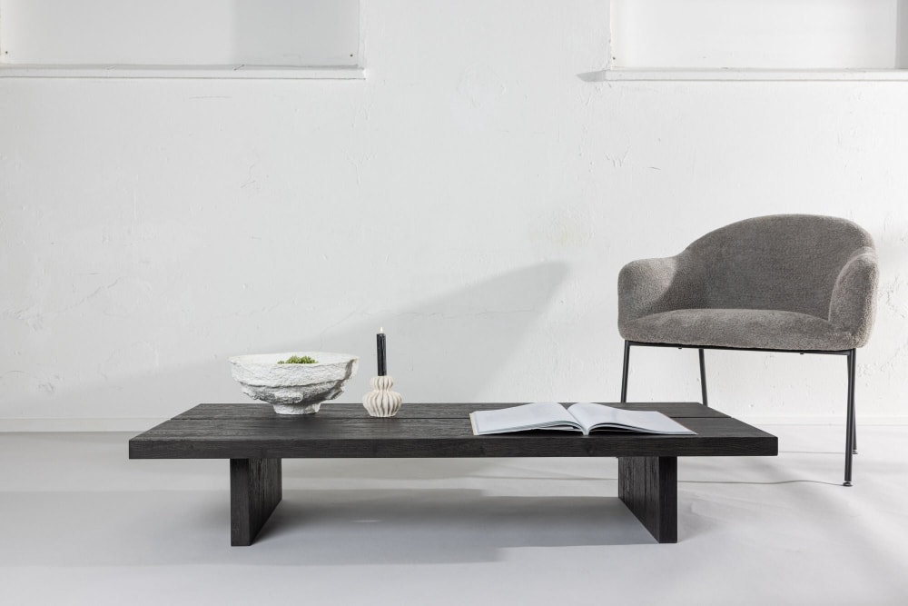 Couchtisch Lancaster 140cm, Schwarz - Maisons Du Monde