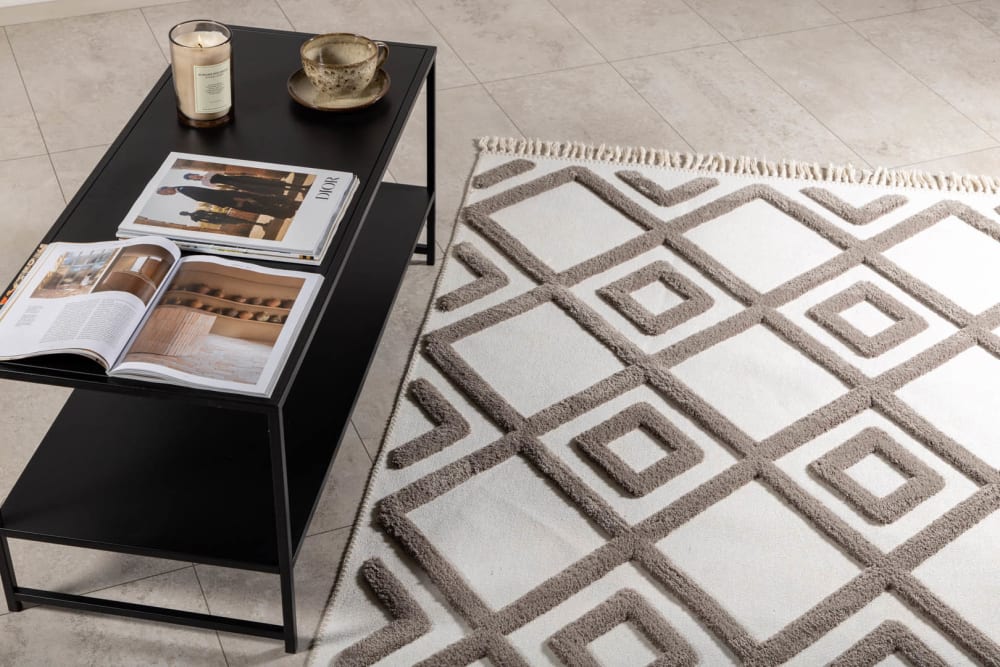 Teppich Towa 160*230cm, Nougat - Maisons Du Monde