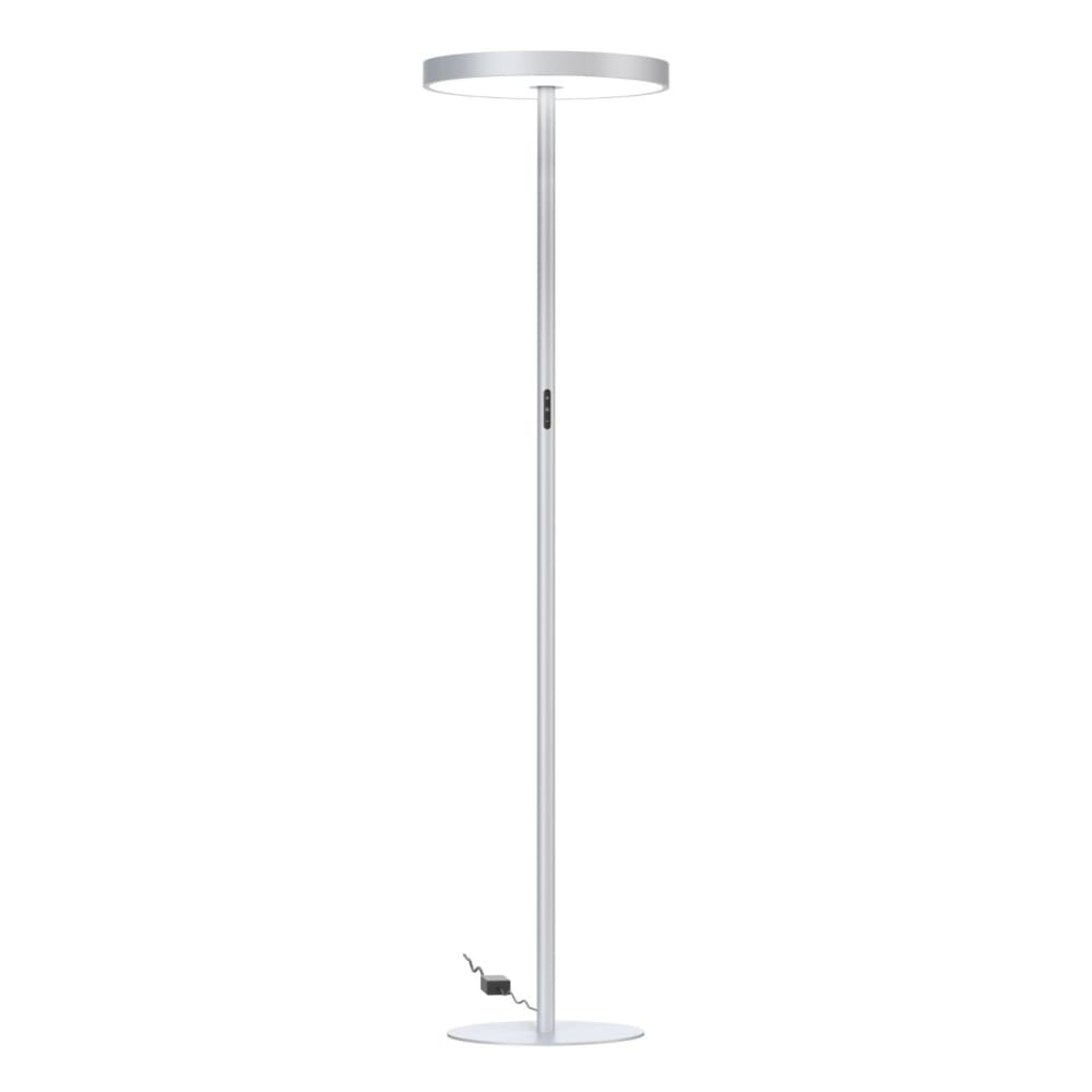 Lampadaire en aluminium argenté / chromé 198 cm