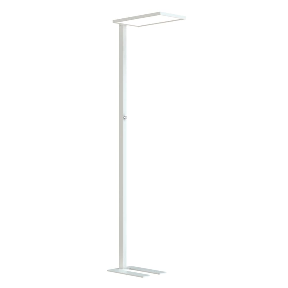 Lampadaire en aluminium blanc 195 cm