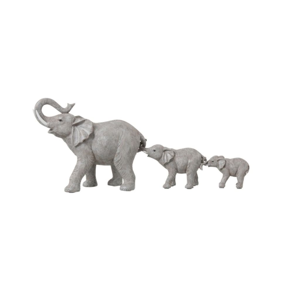 Éléphants en résine
