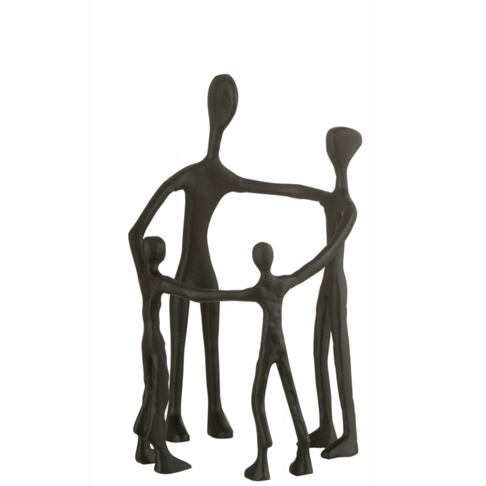 Statue d'une famille