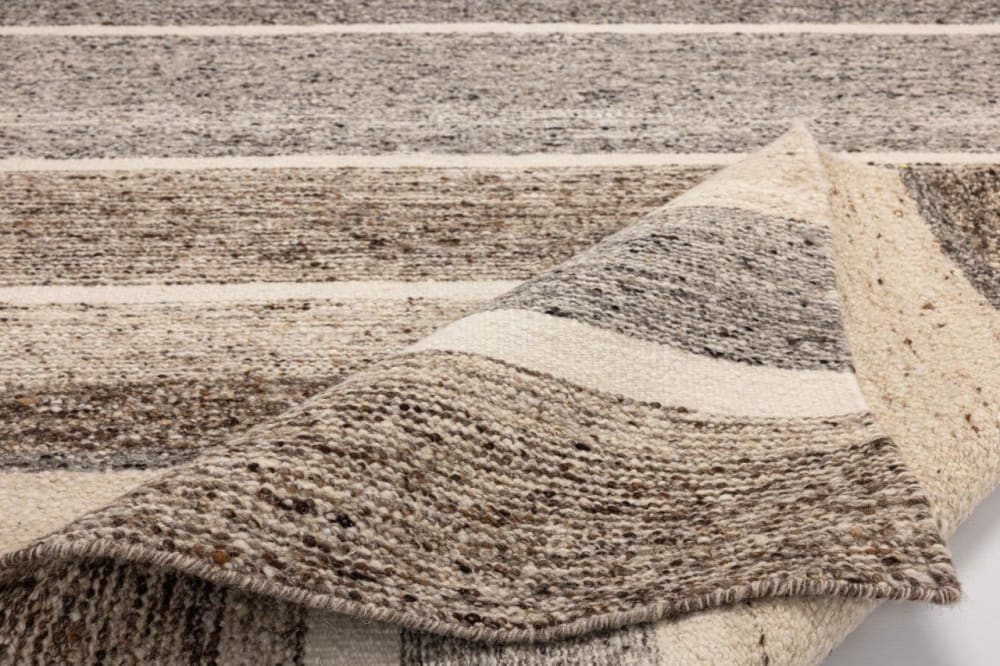 Handgewebter Naturteppich Beige 140x200 cm - Maisons Du Monde