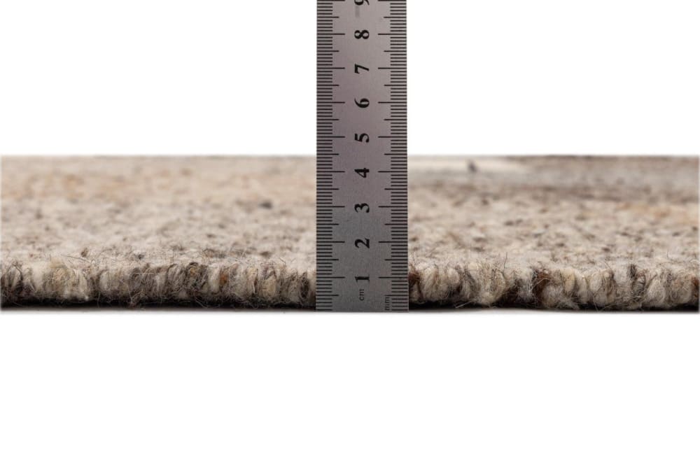 Tapis naturel tissé à la main Beige 60x90 cm — vue 4