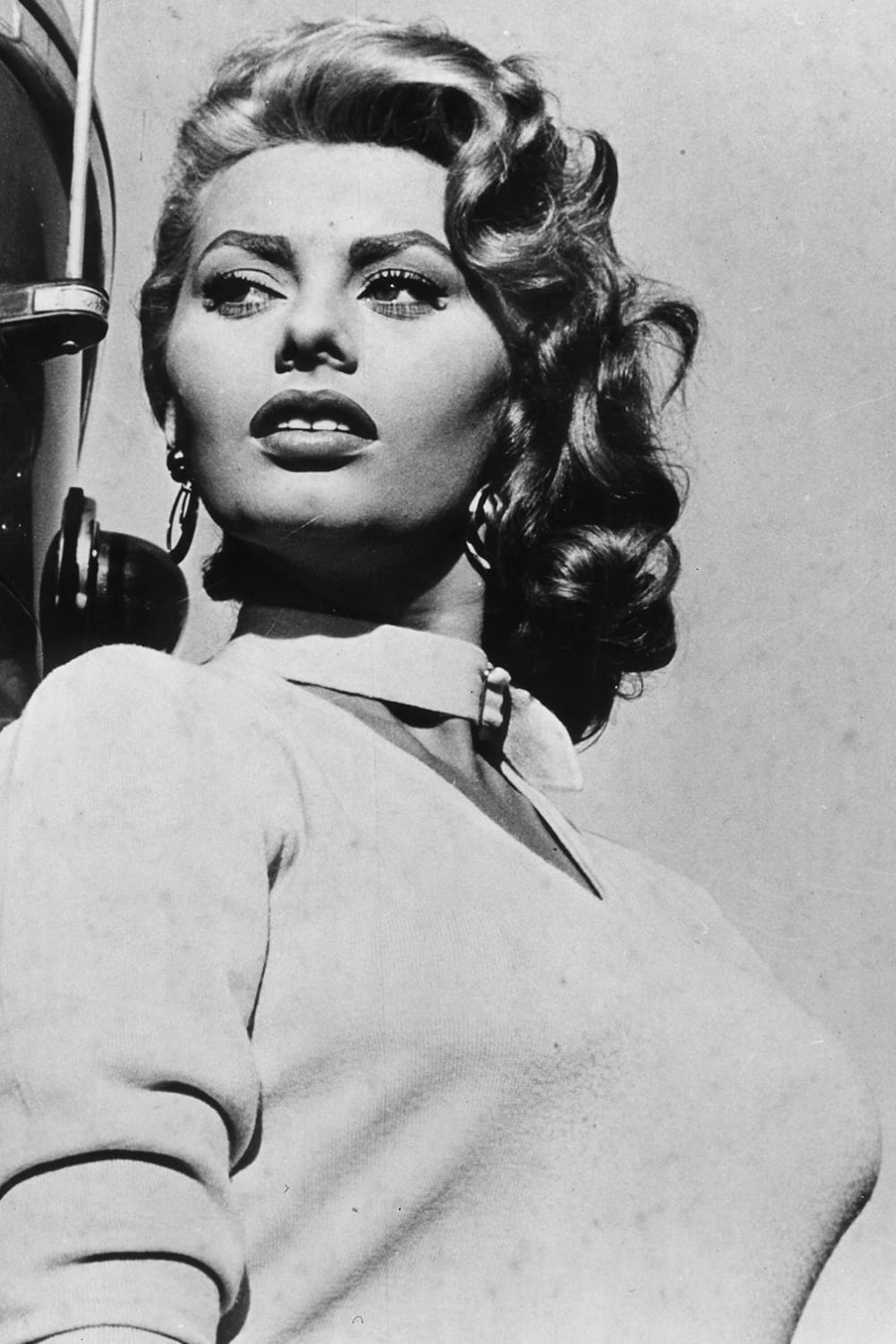 Tableau scène de film  Sophia Loren imprimé sur toile 40x60 cm