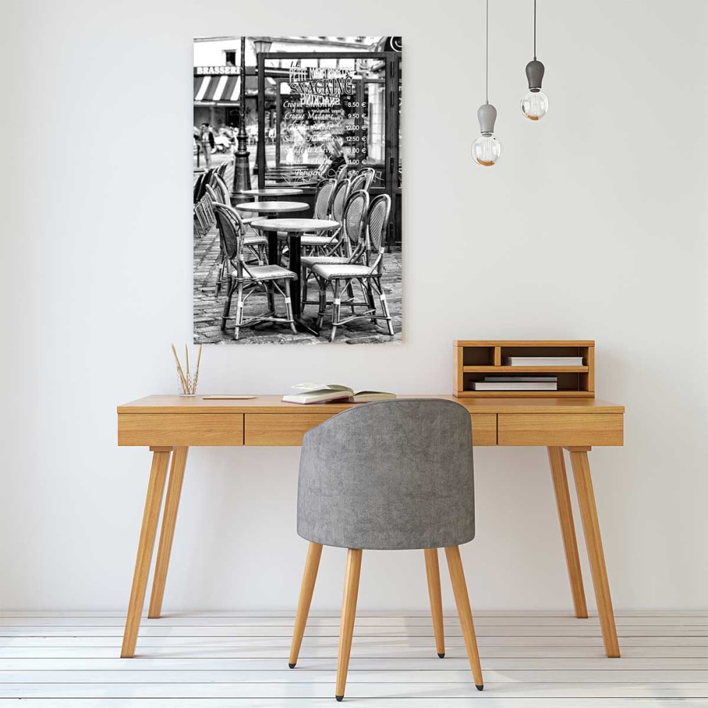 Tableau Paris le café Parisien imprimé sur toile 60x90 cm