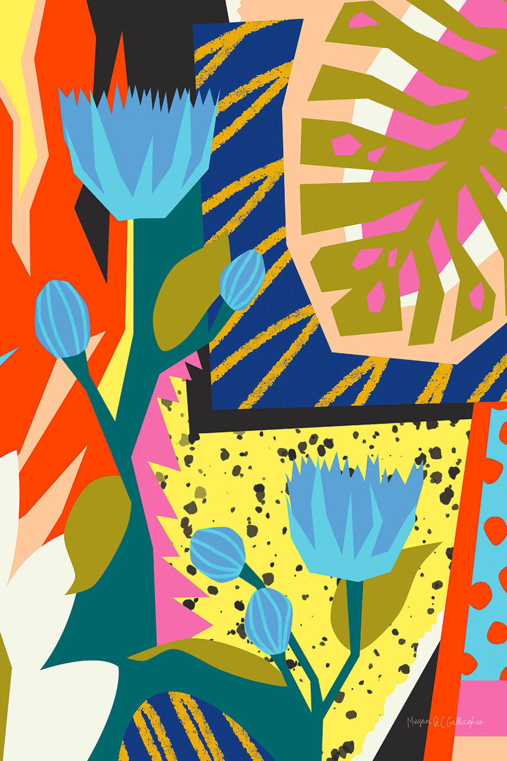 Tableau pop art né dans