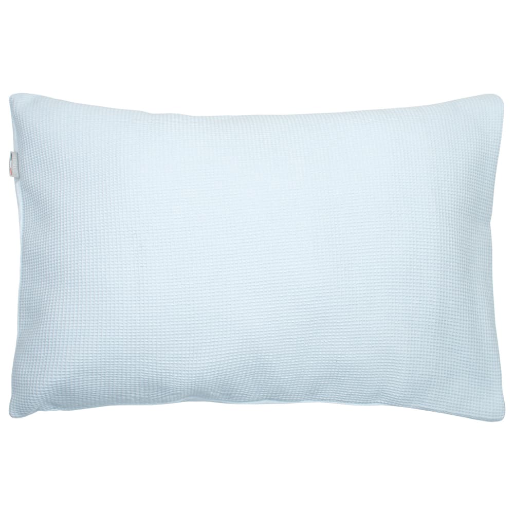 Taie d'oreiller enfant  nid d'abeille bleu 63 x63 cm