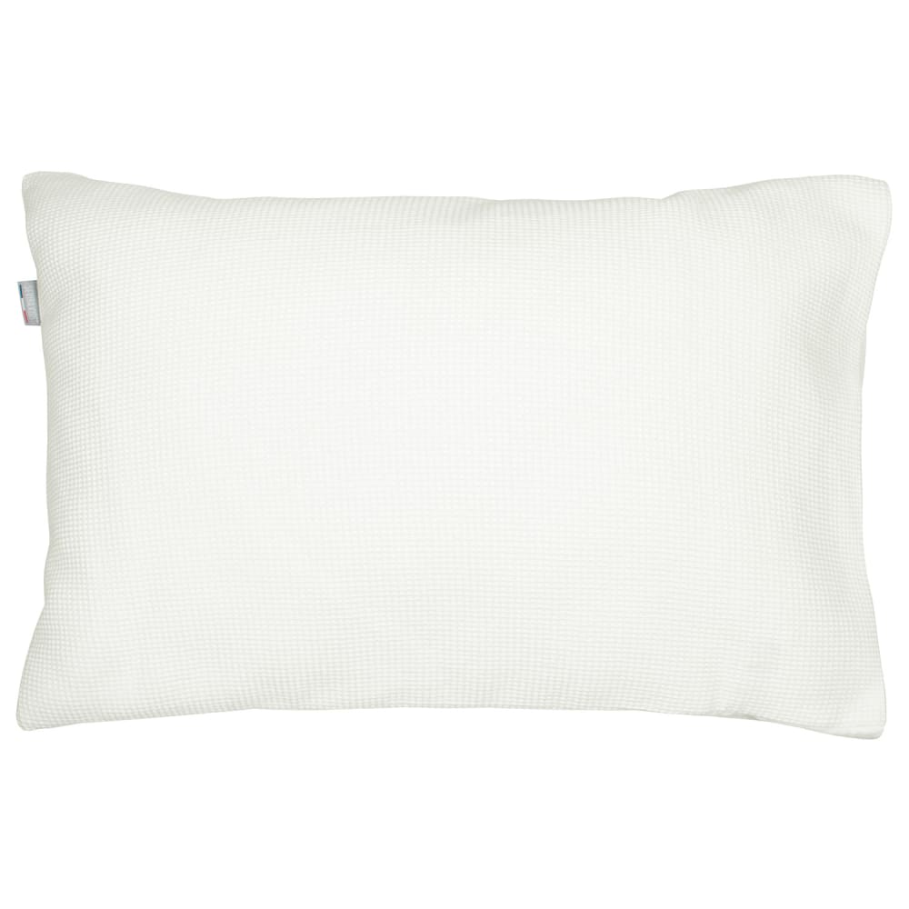 Taie d'oreiller enfant  nid d'abeille écru 63 x63 cm