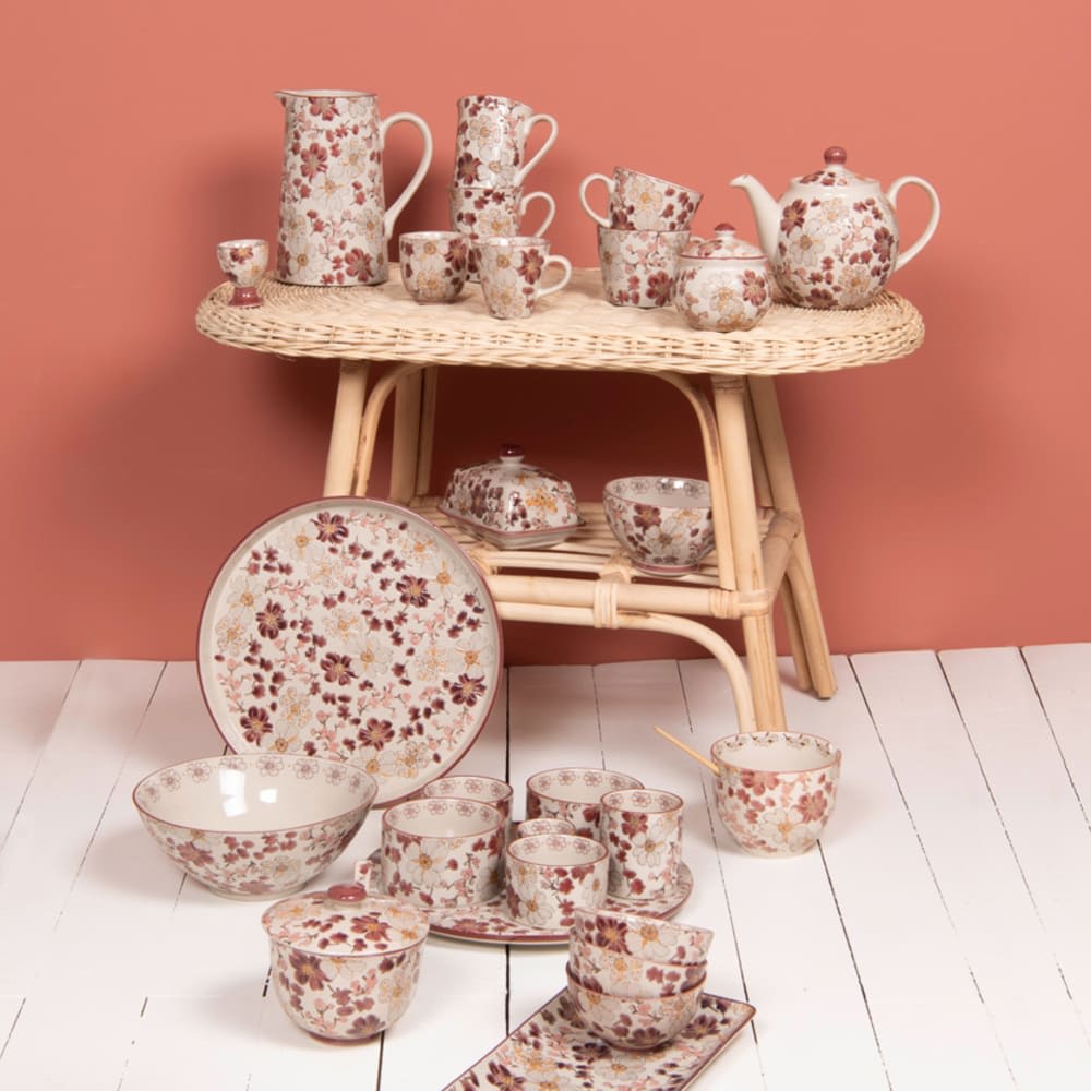 Sucrier 10 cm multicolore en grès - Maisons du Monde