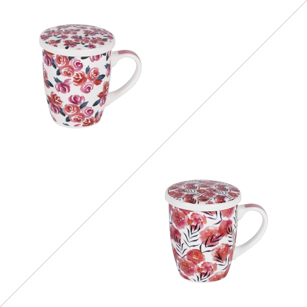 De 2 coffrets tisanière avec filtre rosalia 36 cl (lot multicolore De 2 coffrets tisanière avec filtre rosalia 36 cl (lot multicolore