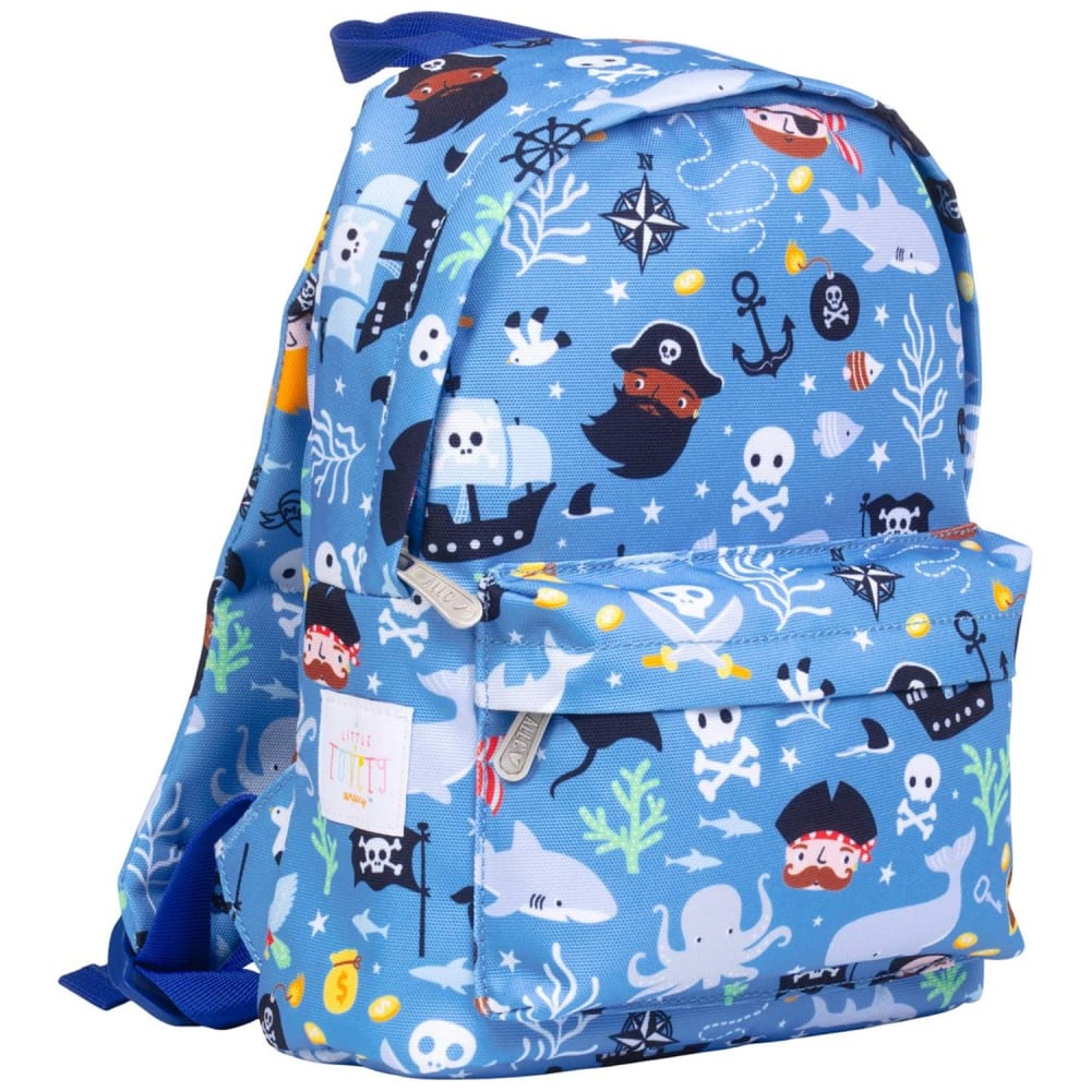 A Little Lovely Company Kindergarten-rucksack mit verspielten motiven style classic chic Blau Pes - Polyester