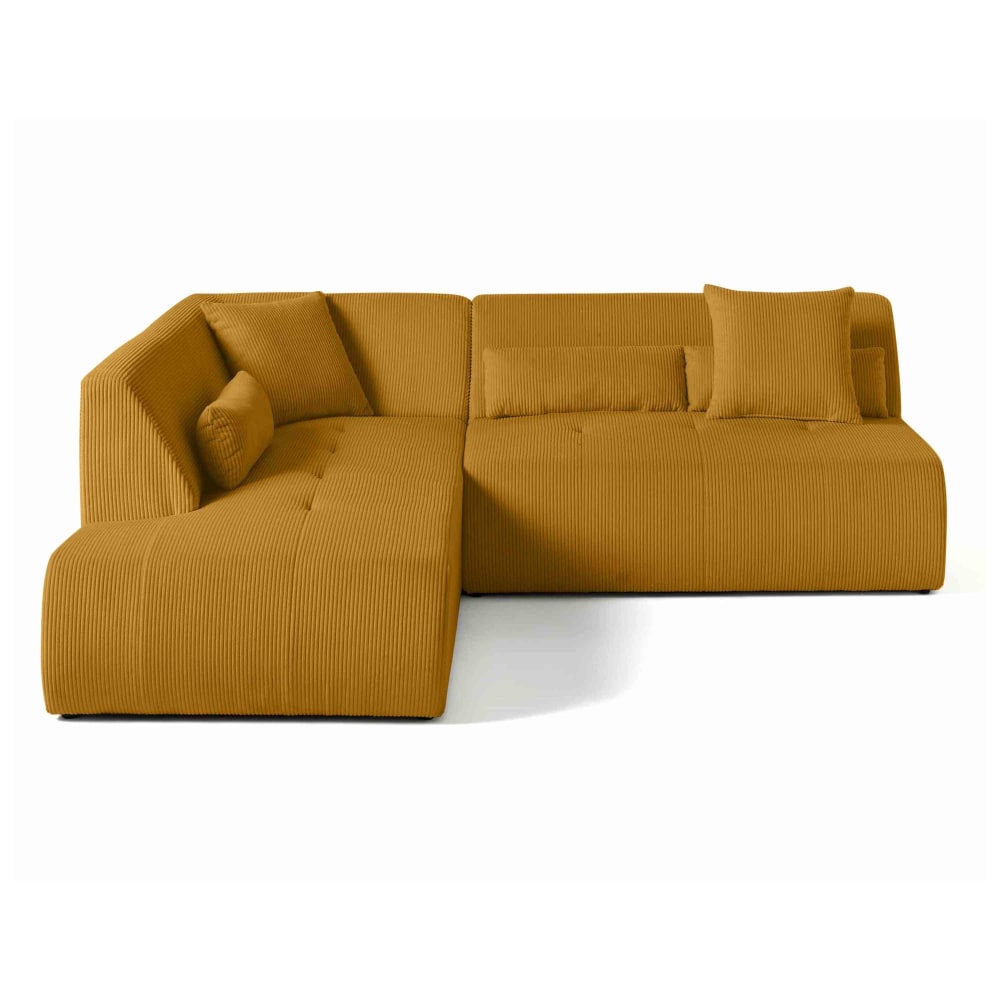 Canapé modulable d'angle - jaune
