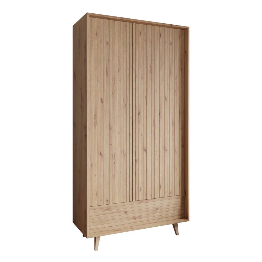 Armoire effet bois 92x180 cm bois — Beyit
