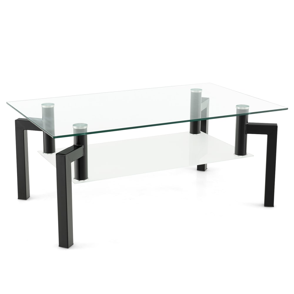 Table basse verre trempé