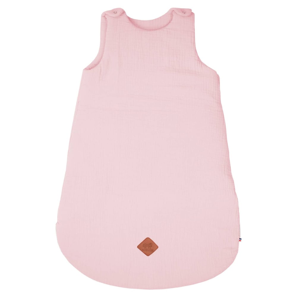 Gigoteuse bébé en gaze - vieux rose